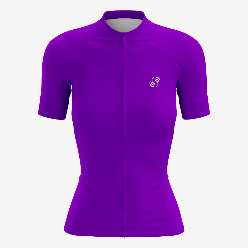 Women's Pro Cycling Jersey – Custom Short Sleeve Design