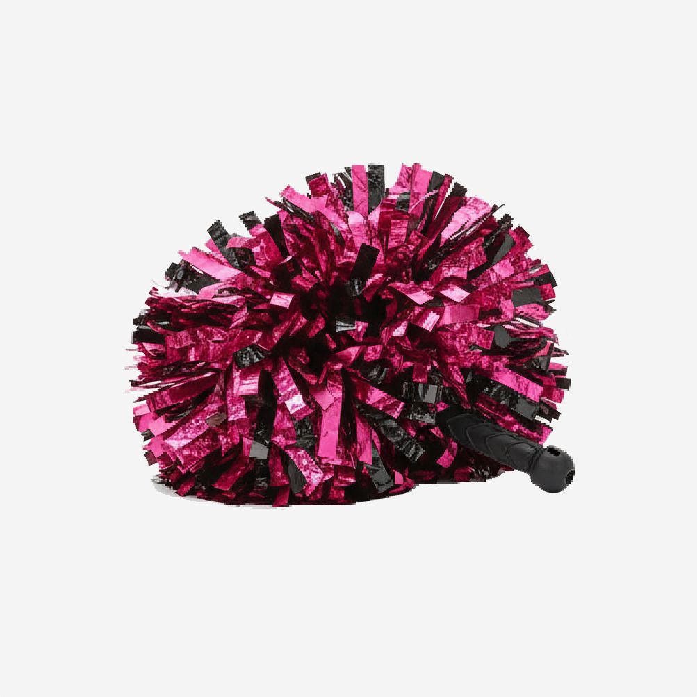 Custom Cheerleading Poms - Metallic Foil Pom Poms Team Colors