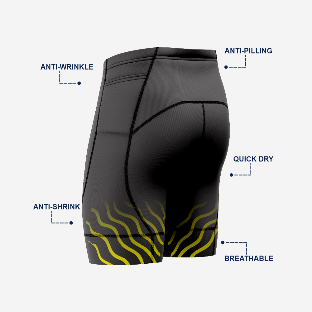 Men’s Padded Bike Shorts Cycling Clothes for Long Rides