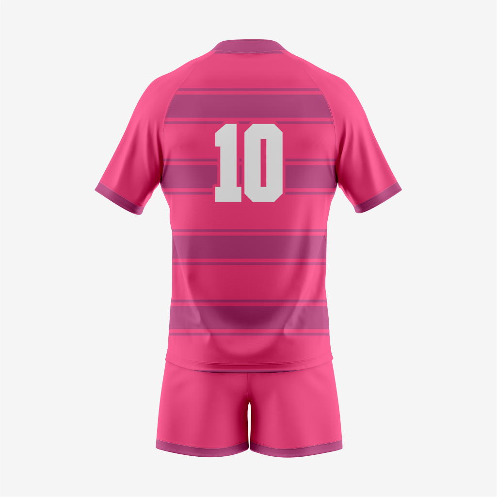 Custom Deep Pink Rugby Gear for Your Team