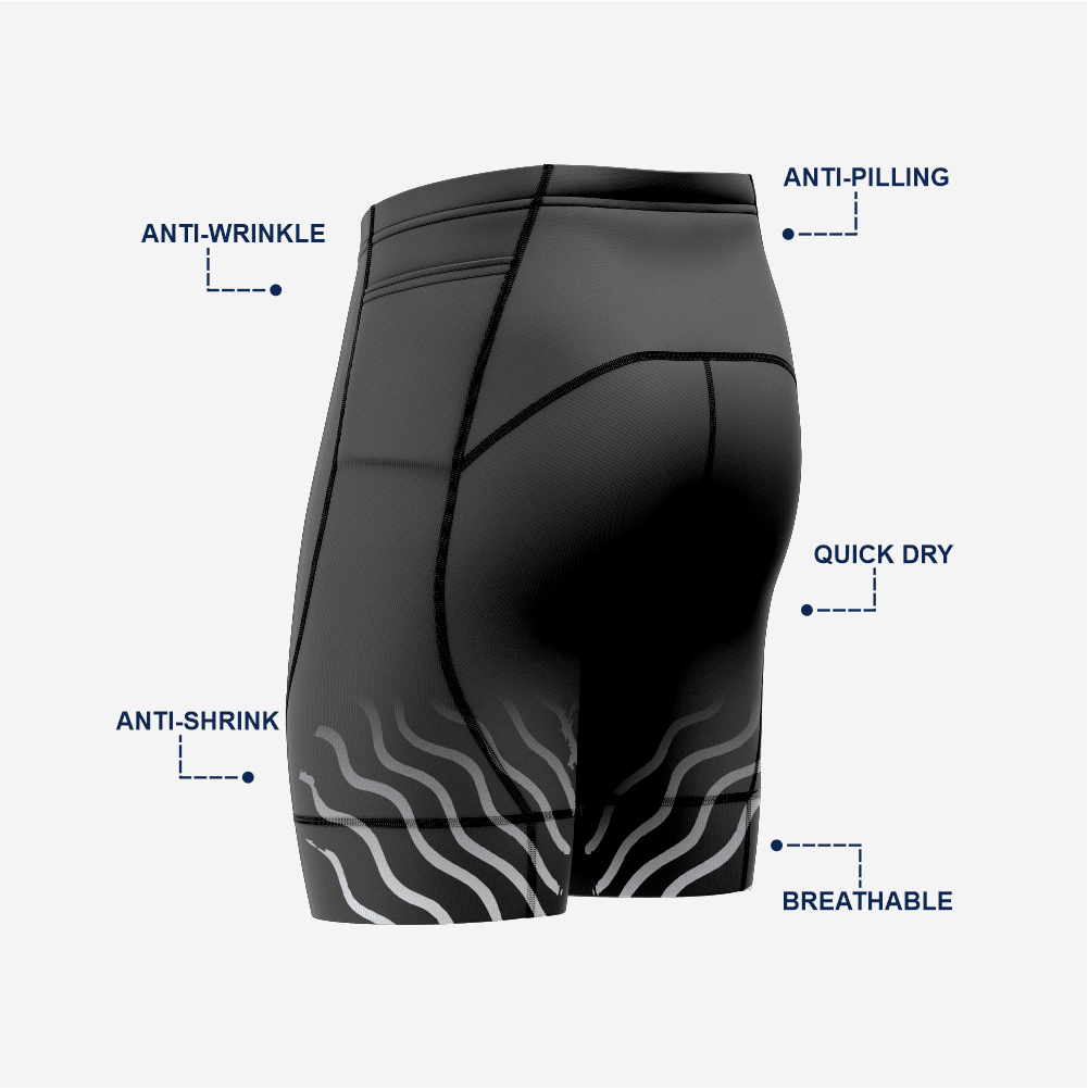 Padded Cycling Shorts Mens Pro Fit Road Bike Clothing - K2 Sportswear | Custom Sports Uniforms & Apparels - K2 Sportswear