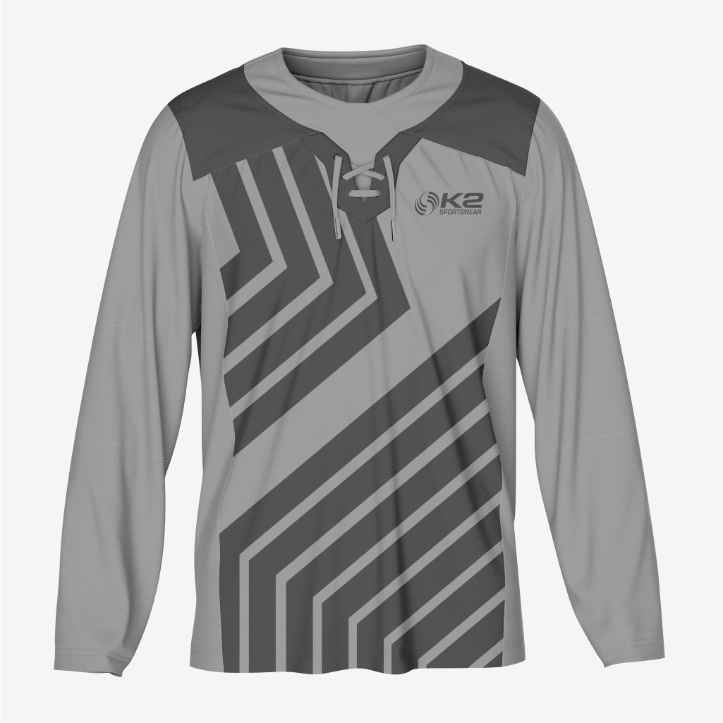 Custom Ice Hockey Jersey in Gray