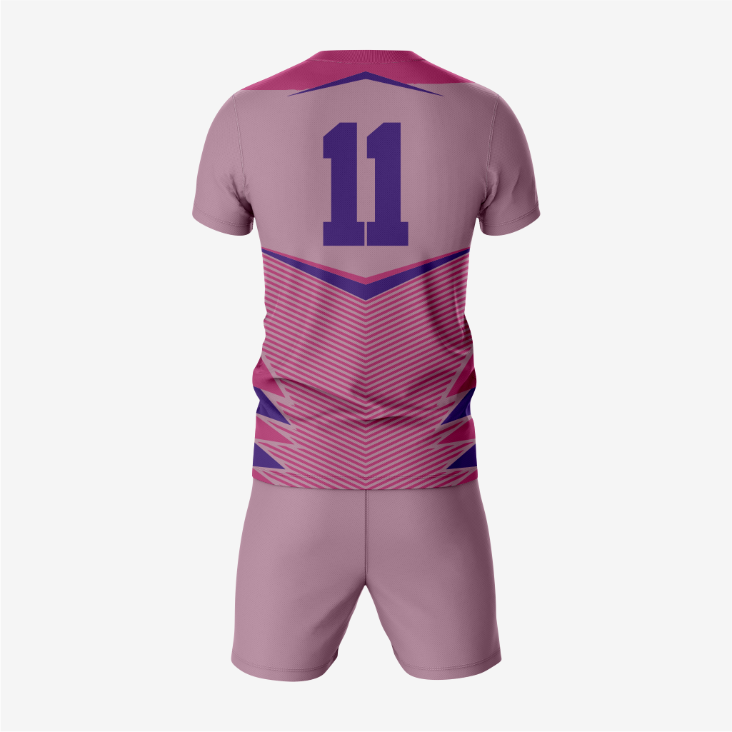 Premium Custom Pink Volleyball Uniform Set