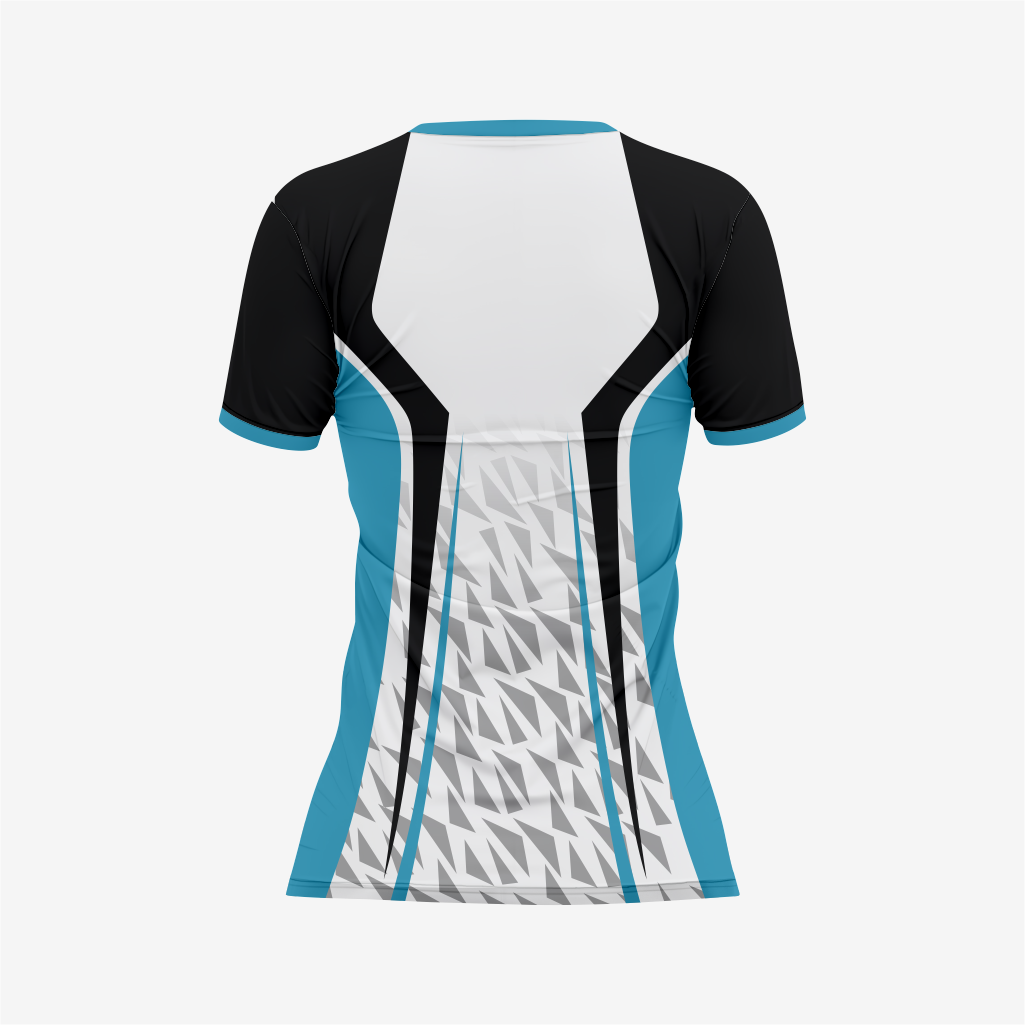 Personalized Softball V-Neck Jersey for Men/Women – White/Black/Blue