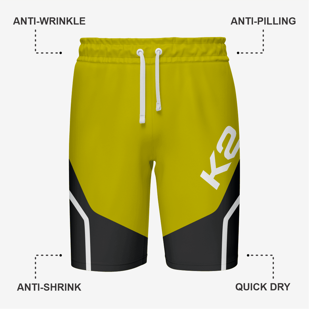 Custom Wrestling Regular Shorts in Apple Green - K2 Sportswear | Custom Sports Uniforms & Apparels - K2 Sportswear