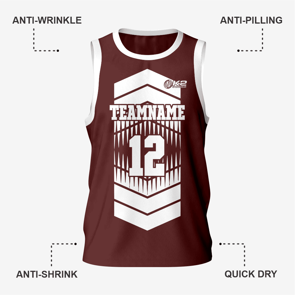 Men's Personalized Dark Brown Lacrosse Pinnie - K2 Sportswear | Custom Sports Uniforms & Apparels - K2 Sportswear