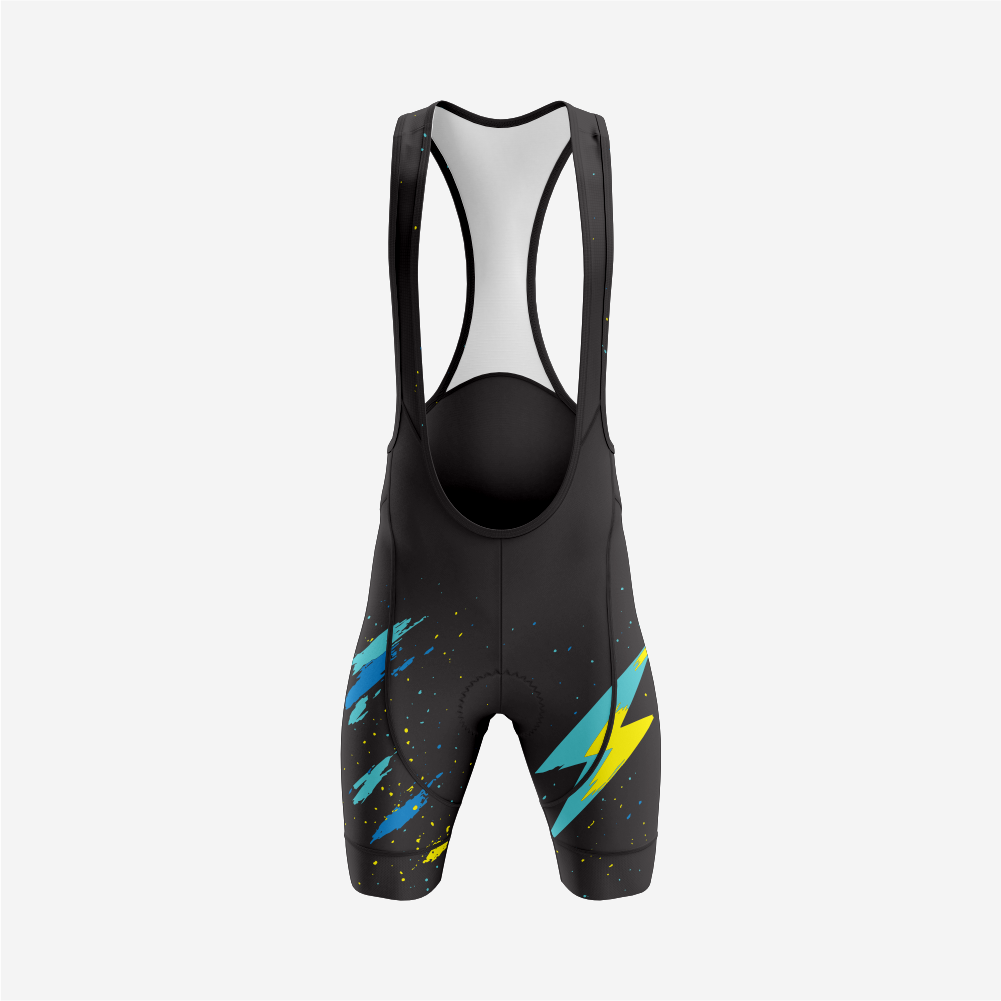 Pro Men's Cycling Bib Shorts in Black