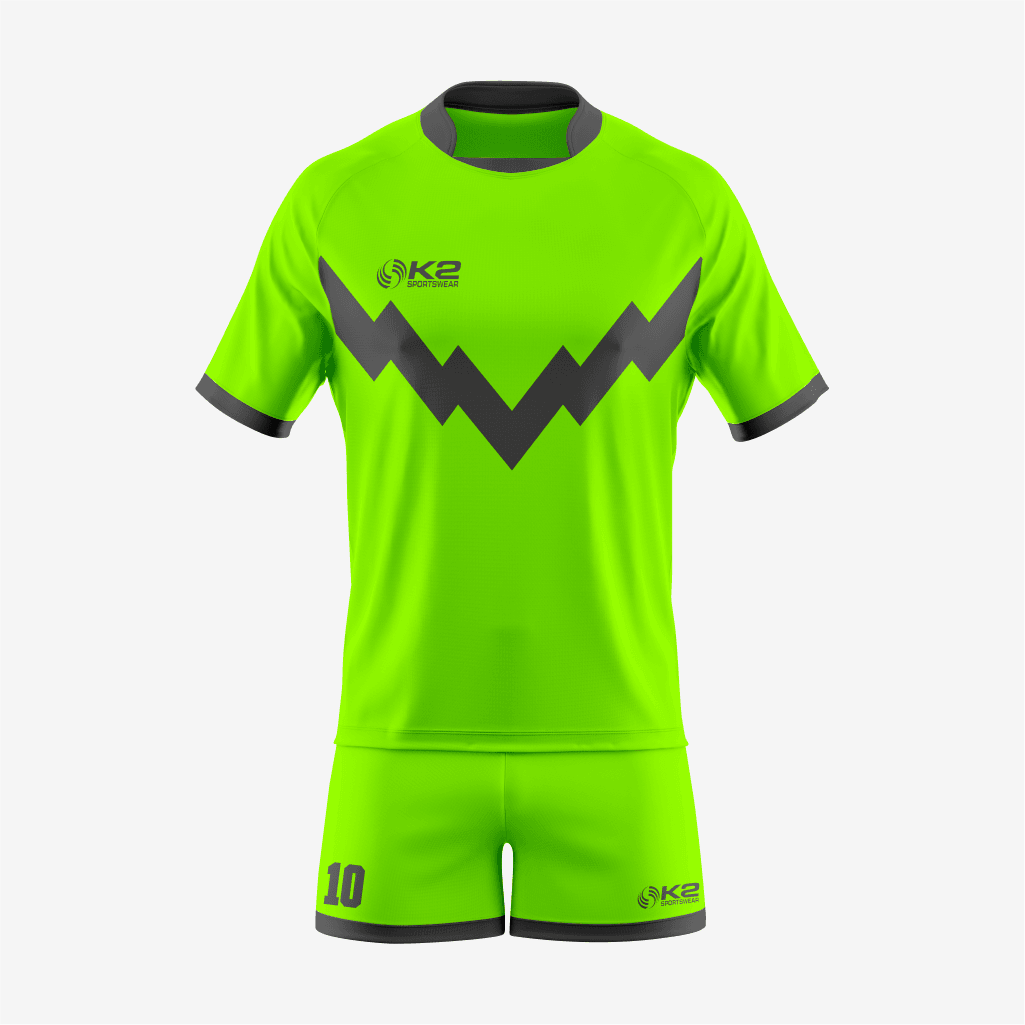 rugby gear Custom Kelly Green Rugby Gear for Your Team Uniform (Jersey + Short)