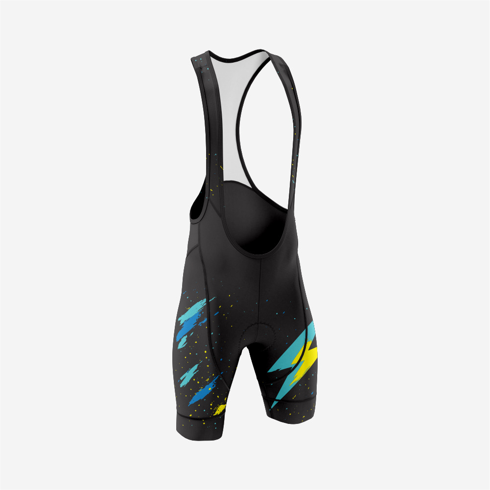 Pro Men's Cycling Bib Shorts in Black