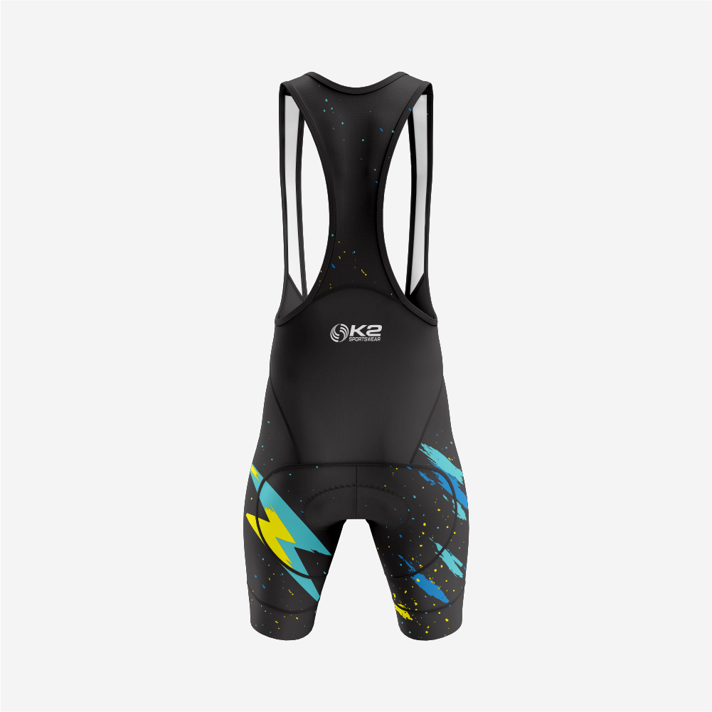 Pro Men's Cycling Bib Shorts in Black
