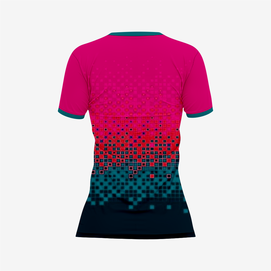 Custom Ruby Softball V-Neck Jersey for Men/Women