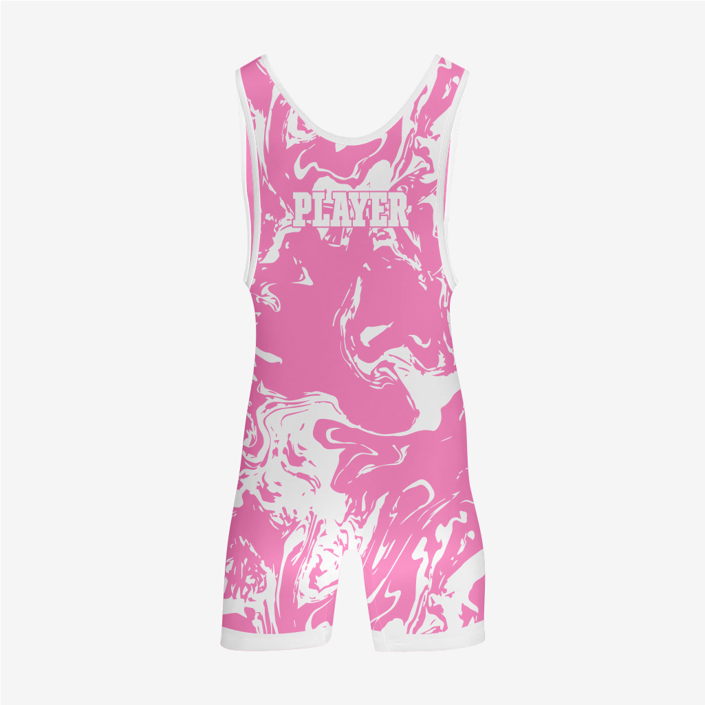 Custom Pink Wrestling Singlet – Premium Quality