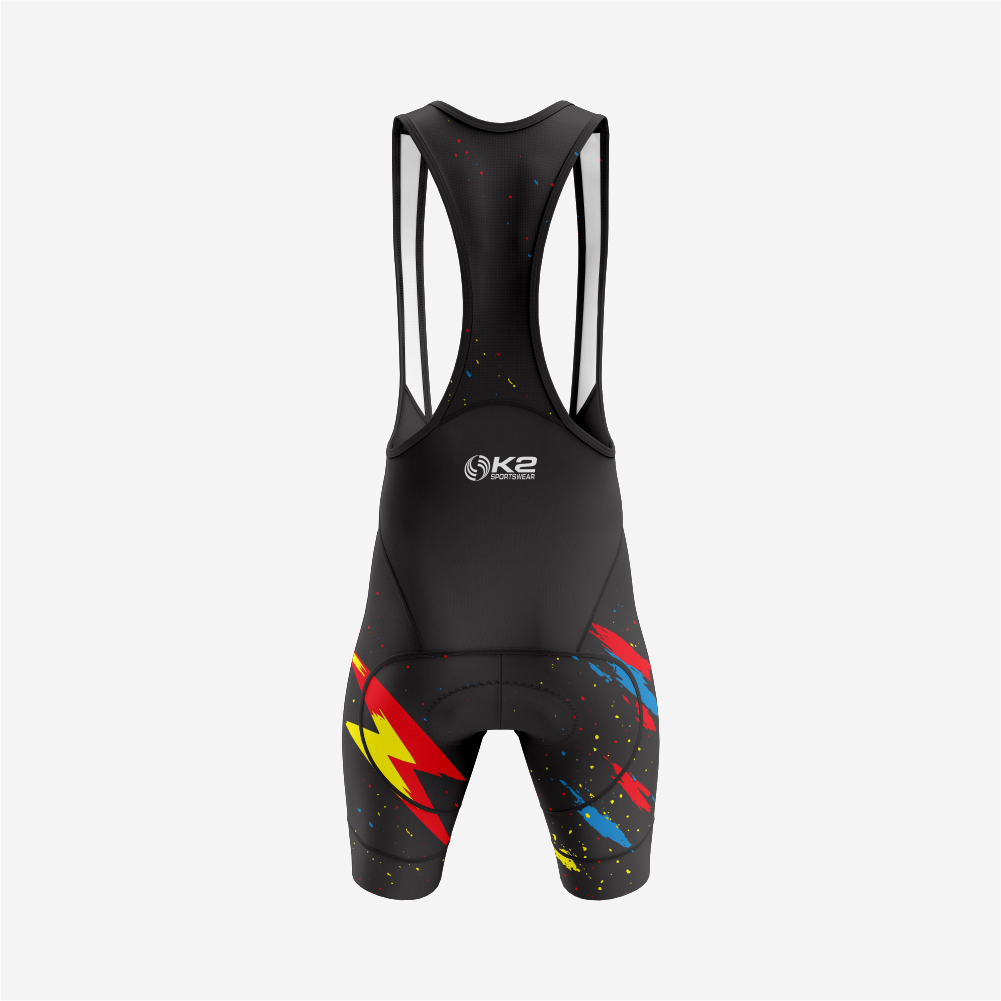 Lightweight Men's Bike Bib Shorts Black