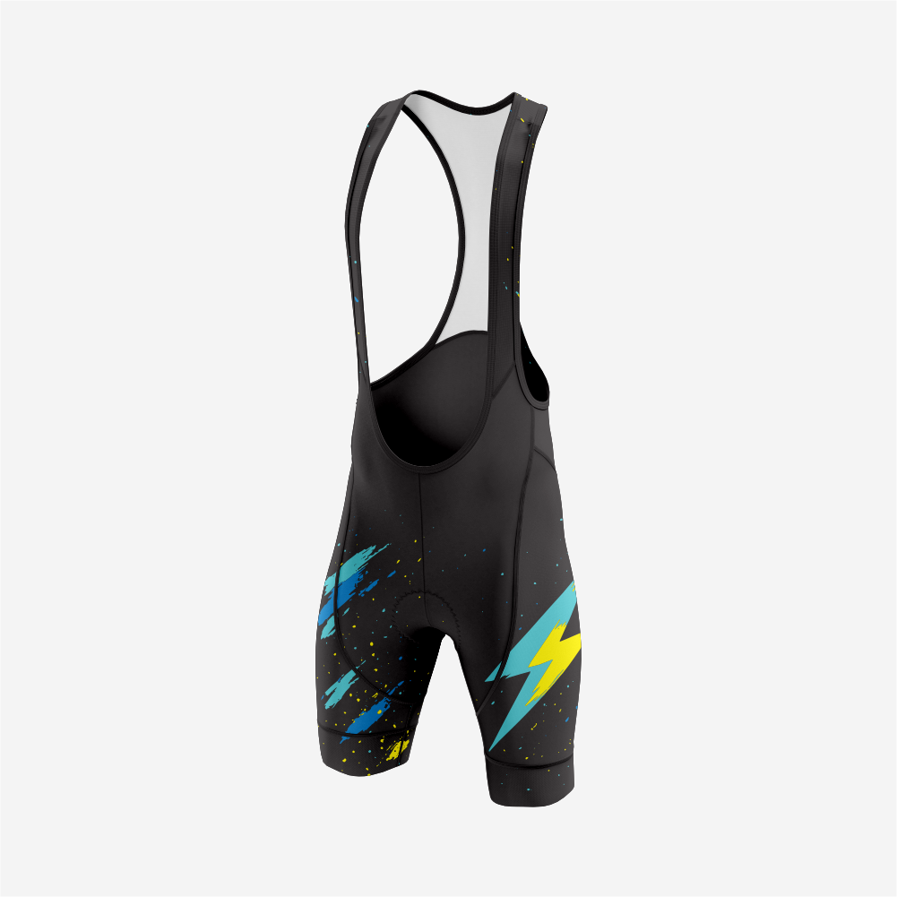 Pro Men's Cycling Bib Shorts in Black