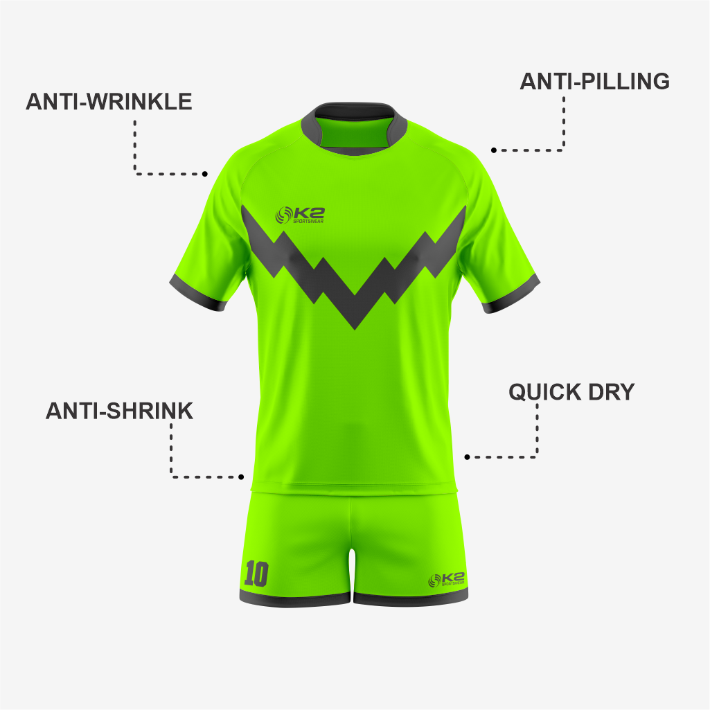 Custom Kelly Green Rugby Gear for Your Team