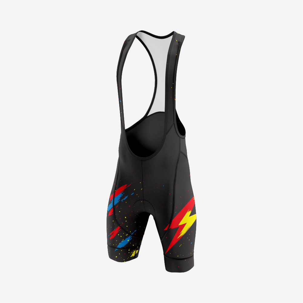 Lightweight Men's Bike Bib Shorts Black