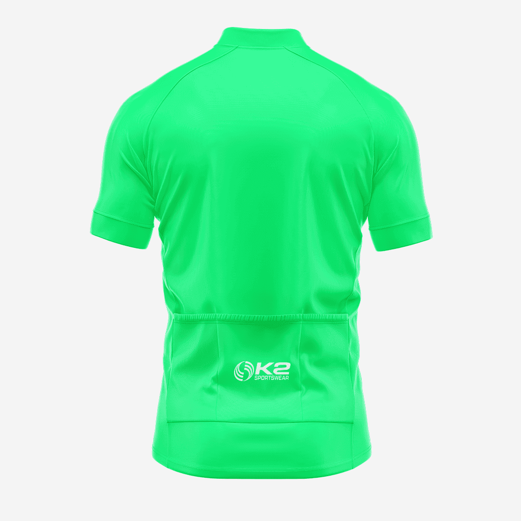 Spring Green Custom-Made Men's Short Sleeve Cycling Jersey - K2 Sportswear | Custom Sports Uniforms & Apparels - K2 Sportswear