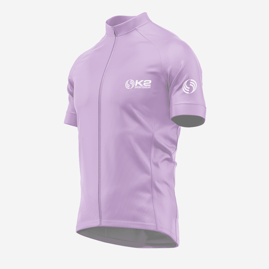 Pink Pearl Men's Short Sleeve Cycling Jersey - Pro Ride - K2 Sportswear | Custom Sports Uniforms & Apparels - K2 Sportswear