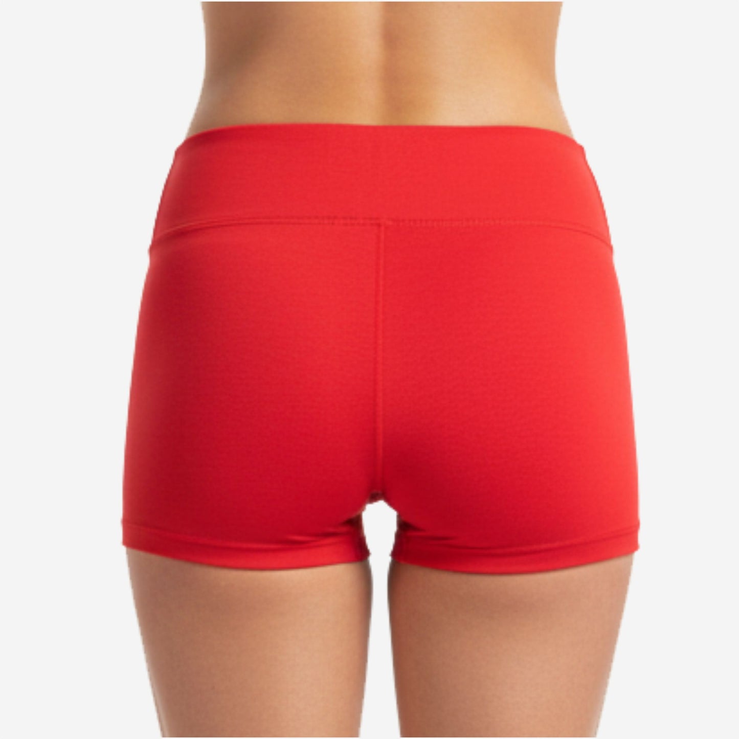 Red Custom Cheerleading Shorts - Competition Athletic Shorts
