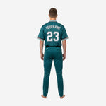 Personalized Youth Baseball Jersey & Pants - Custom Team Uniform Set in Midnight Green