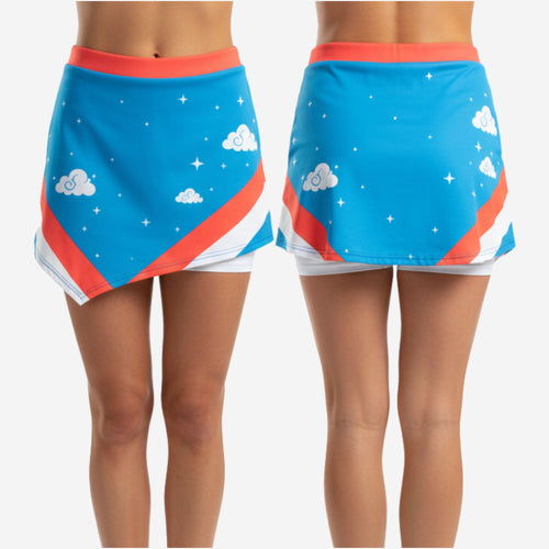 Personalized Cheer Uniform Skirt - Custom A-Line Cloud Athletic Performance Skirt