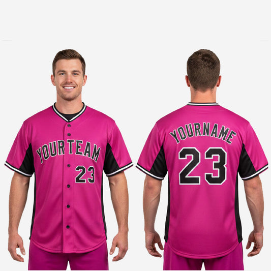 Personalized Baseball Jersey - Custom Team Name Number Sublimated Baseball Shirt