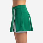 Personalized Cheer Skirt - Custom Sublimated Cheerleading Skirt Green
