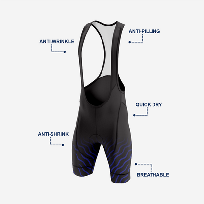 2025 Best  Men's Black Cycling Bib Shorts – All-Day Comfort & Support