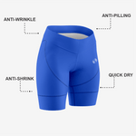Personalized Blue Women's Cycling Shorts - K2 Sportswear | Custom Sports Uniforms & Apparels - K2 Sportswear