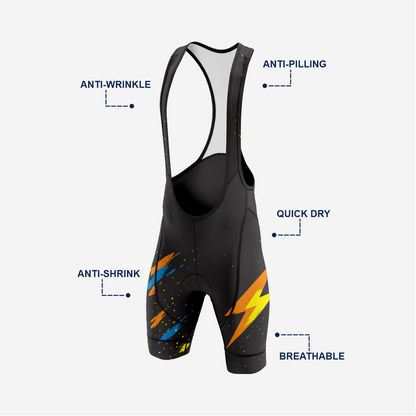 Road Cycling Clothing Men – Padded Jersey and Bib Shorts Set