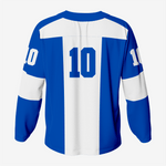 Blue Custom Ice Hockey Jersey – Team Wear - K2 Sportswear | Custom Sports Uniforms & Apparels - K2 Sportswear