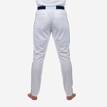 Custom Baseball Pants - Custom Team Colors Uniform Pants in White