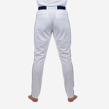 Custom Baseball Pants - Custom Team Colors Uniform Pants in White