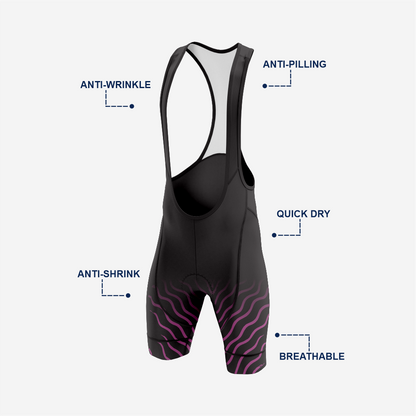 Men’s Bicycle Bib Shorts for Comfort & Endurance