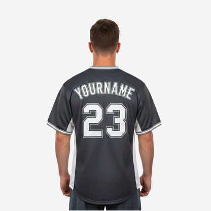 Custom Baseball Team Jersey - Full Button Baseball Jersey Custom Name & Number