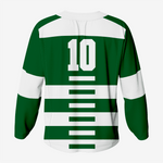 Custom Ice Hockey Jersey in Dark Green - K2 Sportswear | Custom Sports Uniforms & Apparels - K2 Sportswear