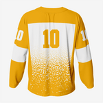 Gold Custom Ice Hockey Jersey – Team Wear - K2 Sportswear | Custom Sports Uniforms & Apparels - K2 Sportswear