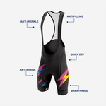 Pro Fit Men's Bike Bib Shorts Black - K2 Sportswear | Custom Sports Uniforms & Apparels - K2 Sportswear