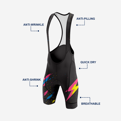 Pro Fit Men's Bike Bib Shorts Black