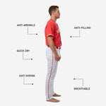 Personalized Baseball Uniform - Custom V-Neck Jersey & Pants Complete Team Set
