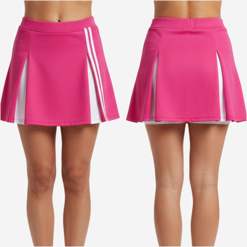 Personalized Cheer Uniform Skirt in Pink - Custom Performance Skirt
