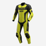 Custom Motorcycle Racing Leather Suit - One Piece Track Day Suit with Armor