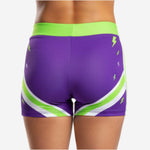 Personalized Cheer Team Shorts - Custom Athletic Performance Shorts Purple