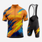 Road Cycling Clothing Men – Padded Jersey and Bib Shorts Set