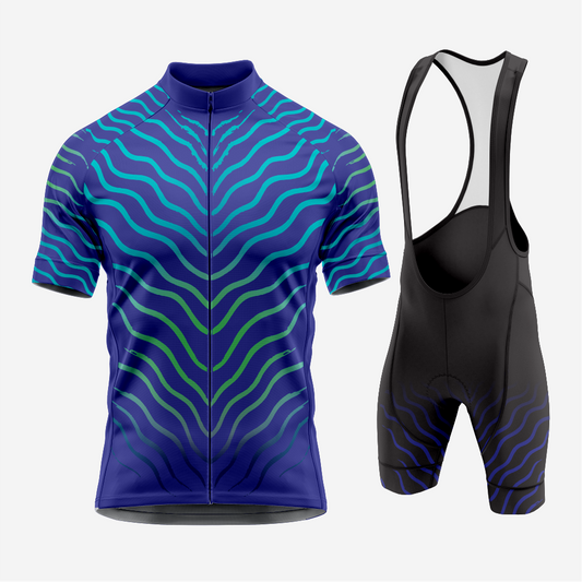 Road Bike Jersey & Bib Shorts – Gel‑Padded Bibs for Men