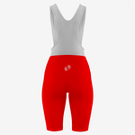 Premium Custom Red Cycling Bib Shorts for Women - K2 Sportswear | Custom Sports Uniforms & Apparels - K2 Sportswear