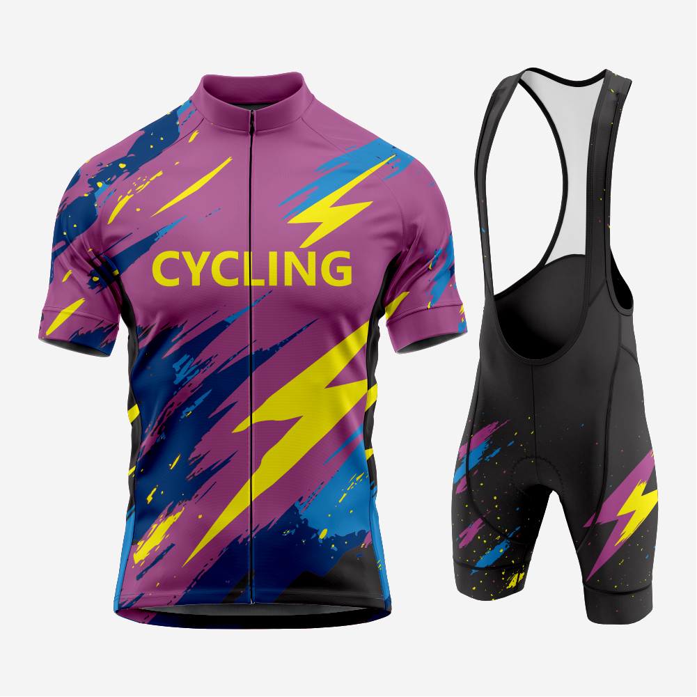 Men's Cycling Kit by K2 Sportswear - Palatinate Purple