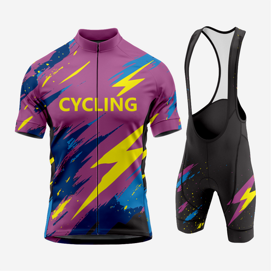 Men's Cycling Kit by K2 Sportswear - Palatinate Purple