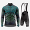Men’s Long Sleeve Bicycle Jersey Quick‑Dry Set