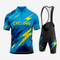 Men’s Bike Clothing – Pro-Fit Jersey and Bib Shorts Set for Road Cycling